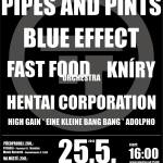 Třem-Fest 2013 - festival Třemošná (Plzeň) - PIPES AND PINTS, BLUE EFFECT, FAST FOOD ORCHESTRA, HENTAI CORPORATION, KNÍRY, HIGH GAIN, EINE KLEINE BANG BANG001